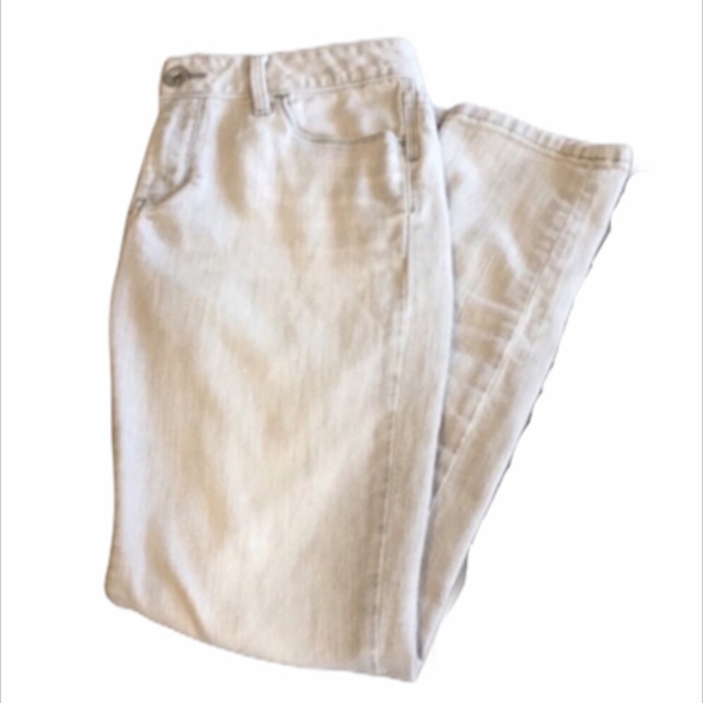 Banana Republic Bootcut Jeans, Light Gray, 26P